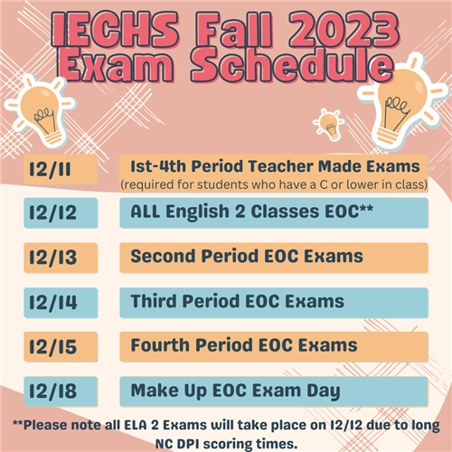 Fall 23 Exam Schedule 